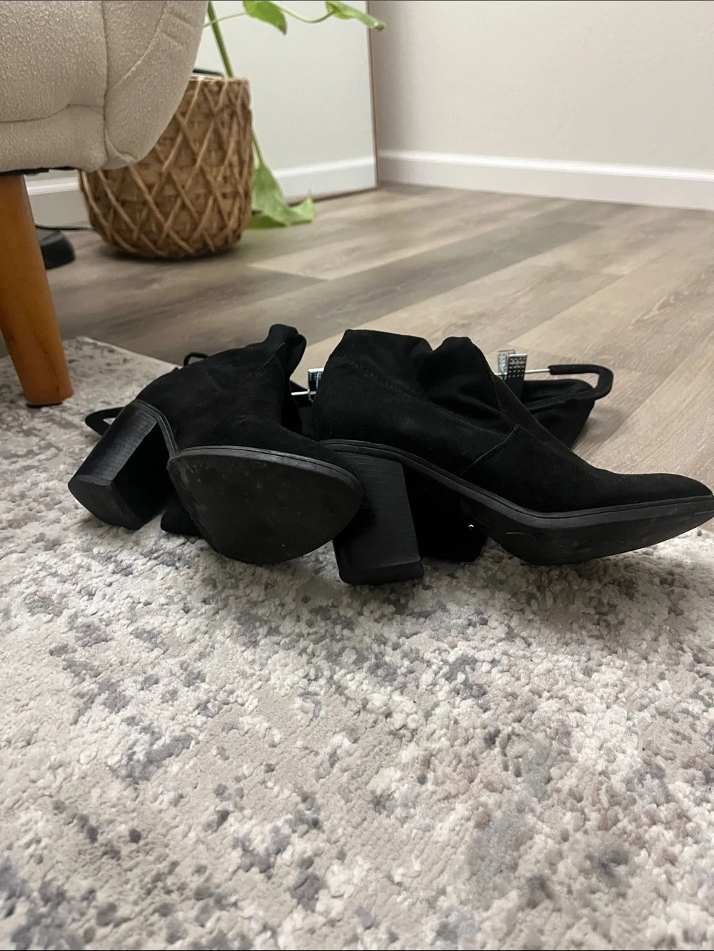Black Women's boots - knee high